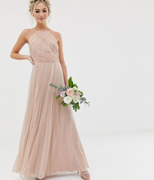 soft pink bridesmaid dresses uk