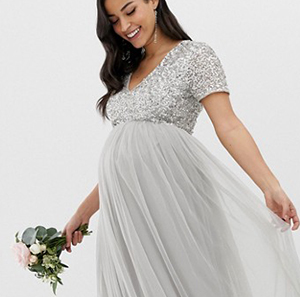 being a pregnant bridesmaid