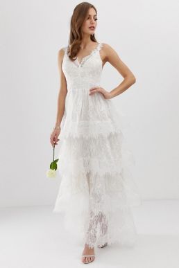 Bronx & Banco exclusive Antoinette bridal gown Ivory
