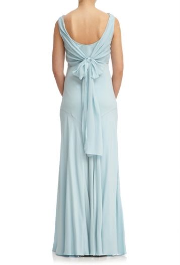 Ghost Taylor Bridesmaid Maxi Dress Sky Light Blue