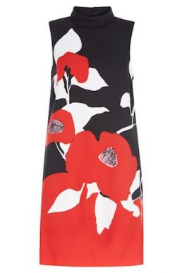 Hobbs Delilah Floral Dress Navy Multi