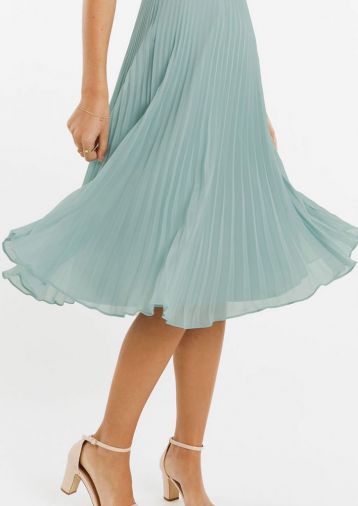 Oasis Twist Slinky Short Bridesmaid Dress Mint Green