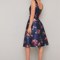 Chi Chi Mindy Floral Dress Navy Blue Multi SALE Dresses