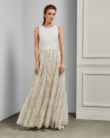 maxi dress with train