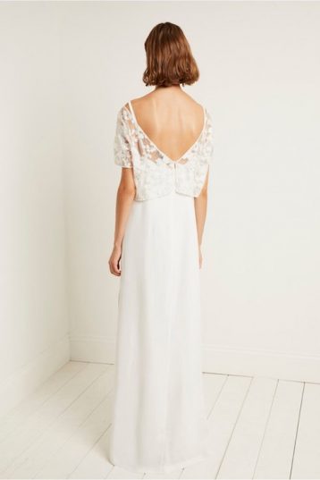 French Connection Isla Embellished Wedding Dress, Summer White - SALE ...