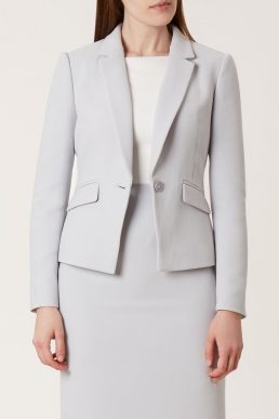 Hobbs Tamara Jacket Pale Blue