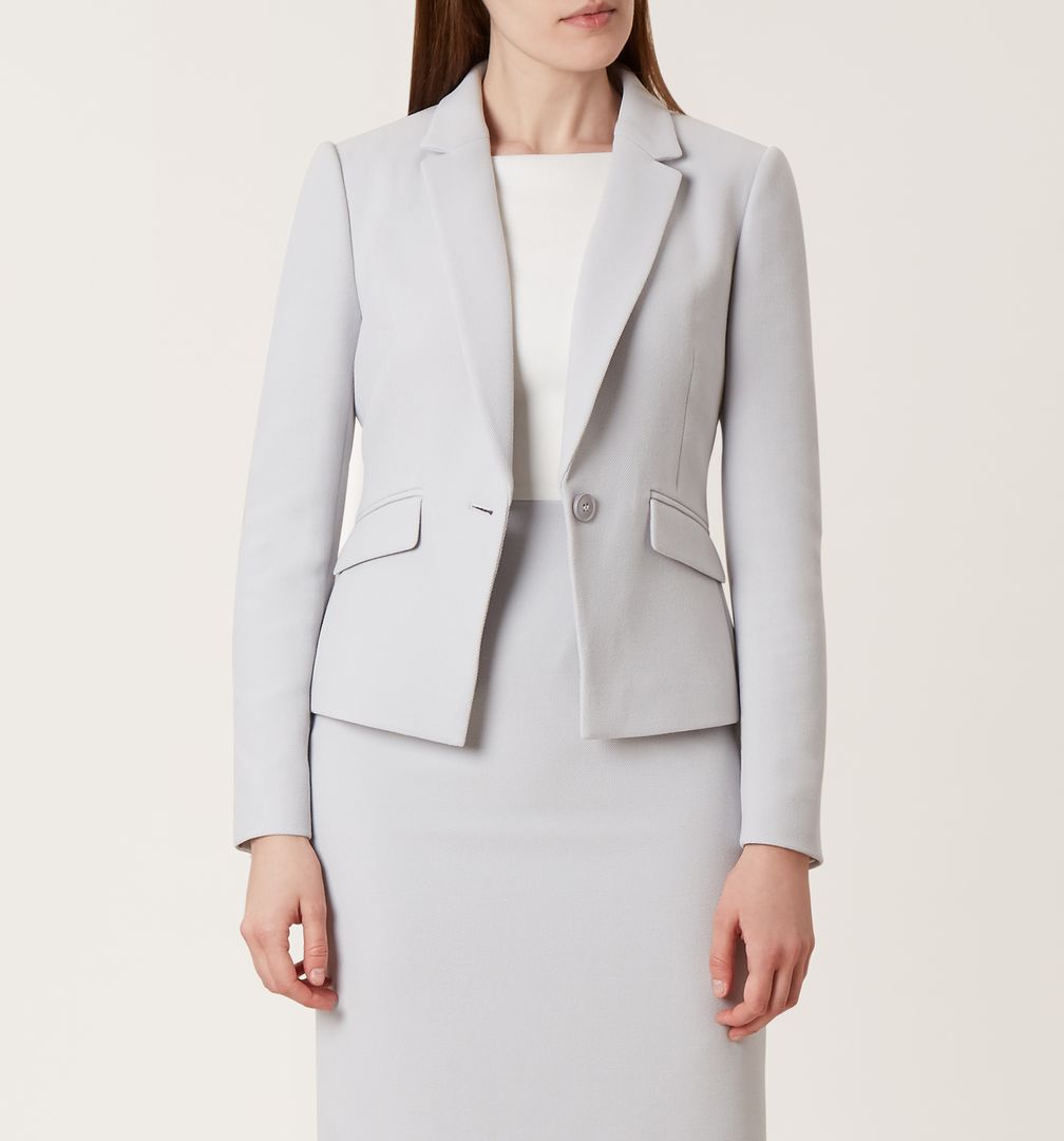 Hobbs Tamara Jacket Pale Blue myonewedding