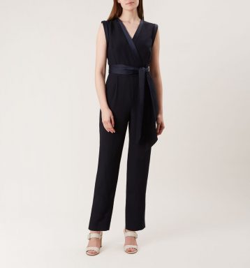 Hobbs Tillie Jumpsuit, Navy - Image 2