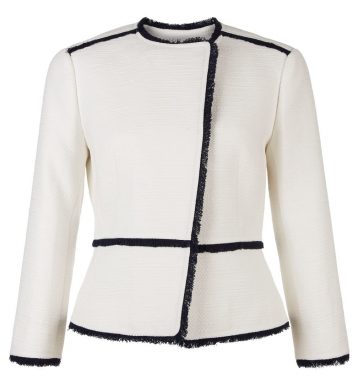 Hobbs Alice Jacket Navy Ivory