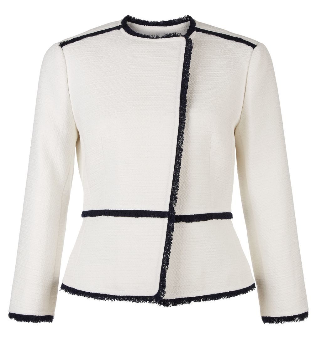 Hobbs navy jacket 2025