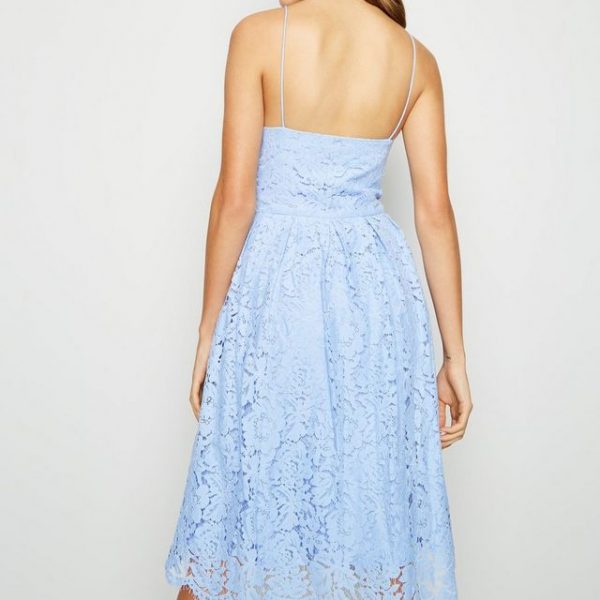 pale blue midi dress uk