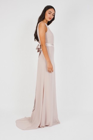 baby pink maxi dress uk