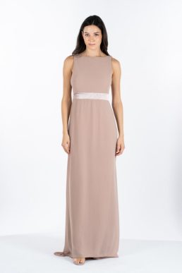 TFNC Halannah Whisper Pink Maxi Dress