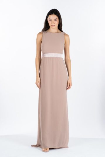 TFNC Halannah Whisper Pink Maxi Dress