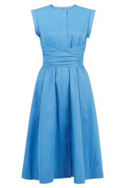 Hobbs Eloise Dress Sea Blue