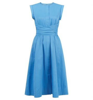 Hobbs Eloise Dress Sea Blue