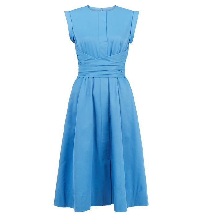 Hobbs Eloise Dress, Sea Blue - myonewedding.co.uk