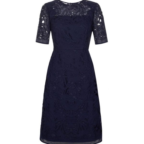 hobbs cobalt blue dress