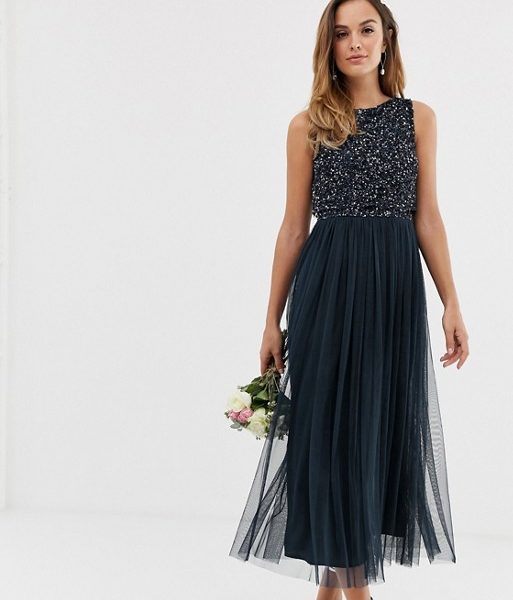 tulle dress midi
