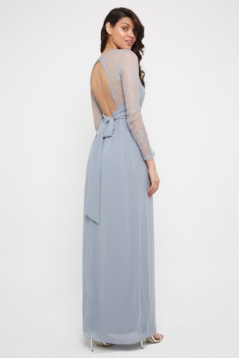Tfnc kily blue grey maxi dress clearance