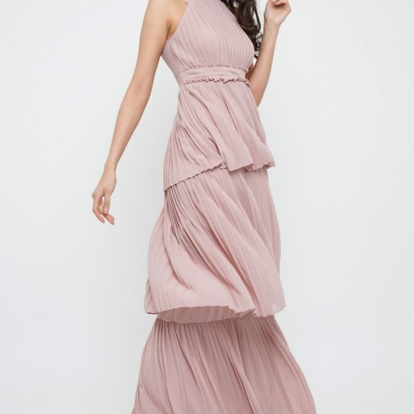 tfnc kily pale mauve maxi dress