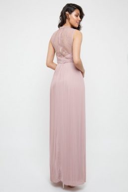 TFNC Naira Pale Mauve Maxi Bridesmaid Dress Blush Pink