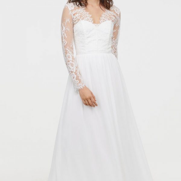 h&m conscious wedding dress