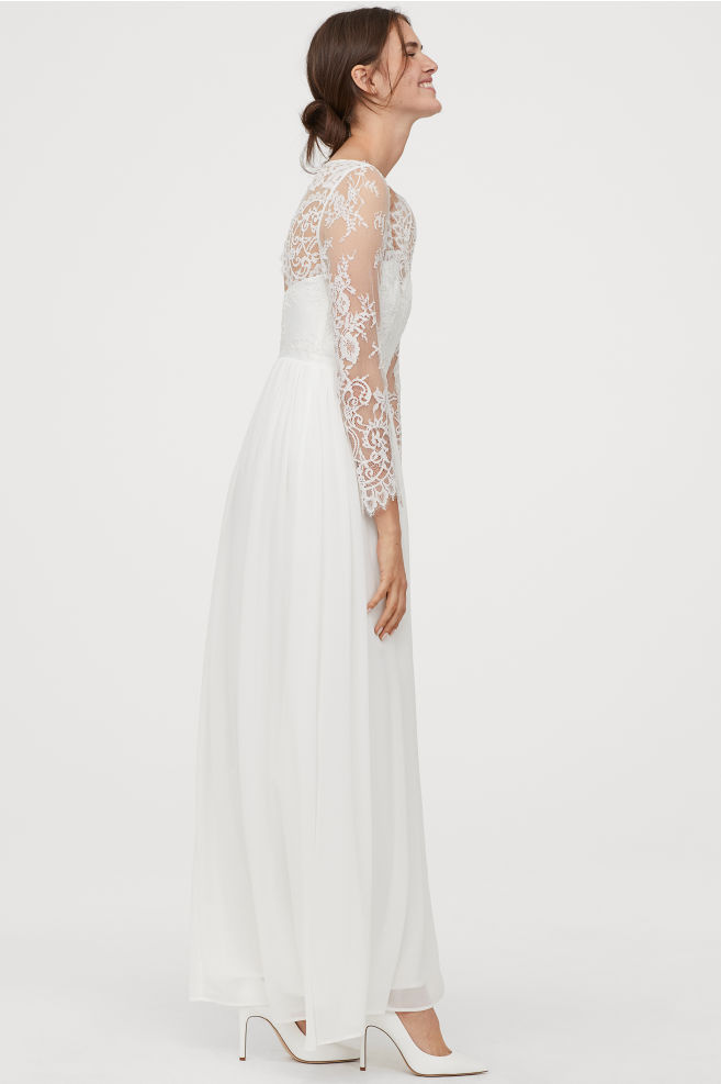 h&m conscious wedding dress