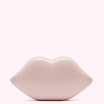 Lulu Guinness Nude Medium Lips Clutch, Blush/Pink - Image 2