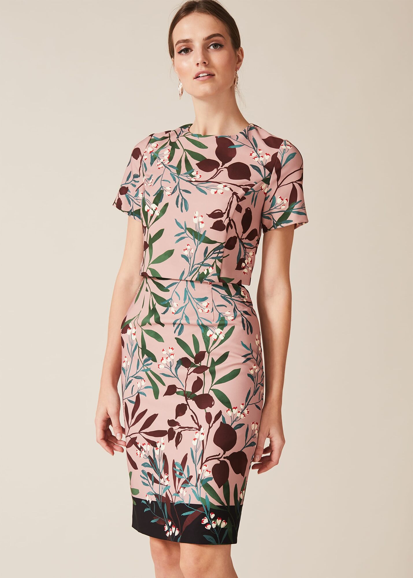 phase eight sandy floral print dress