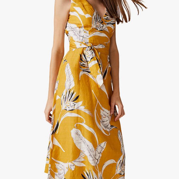 phase eight yellow dress