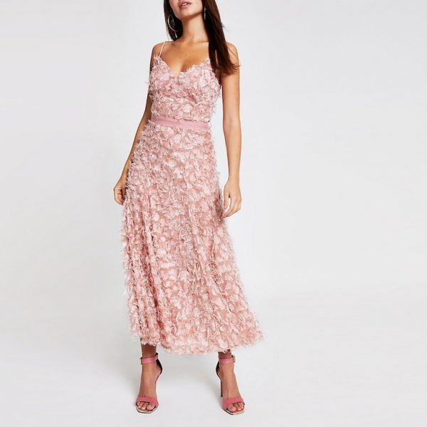 forever unique midi dress