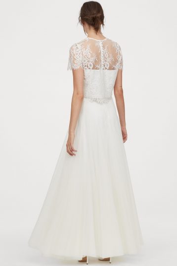 H&M Tulle wedding skirt Ivory