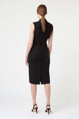 Hobbs Katherine Shift Dress Black