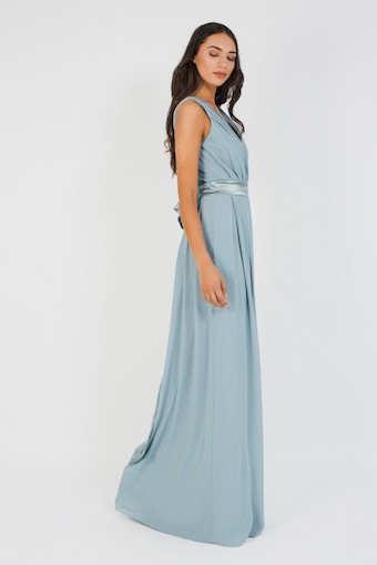 tfnc kily blue grey maxi dress
