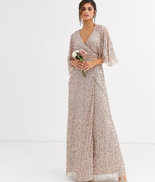 maya blush bridesmaid dresses