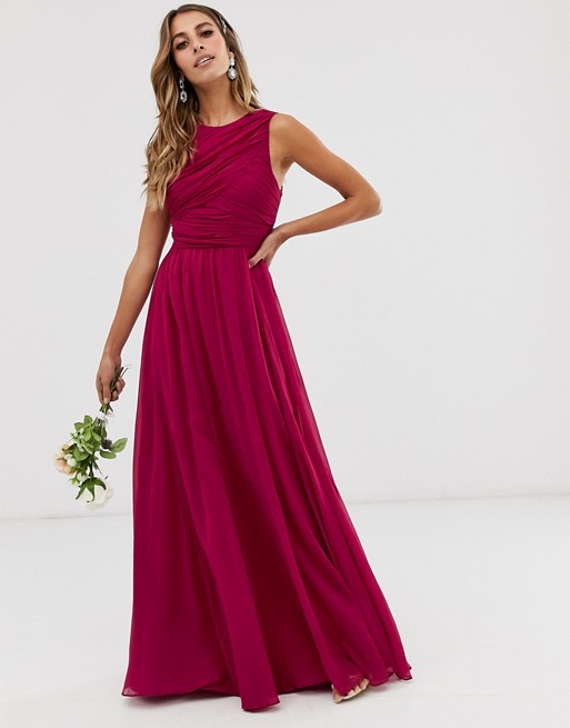 Amanda Uprichard Janese Dress in Dark Hot Pink – CoatTails