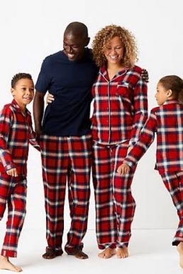 Cotton Checked Pyjama Set (1-16 Years)