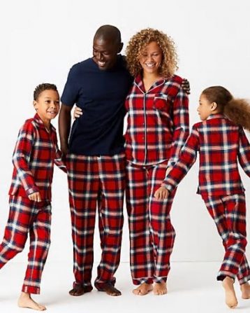 Cotton Checked Pyjama Set (1-16 Years)