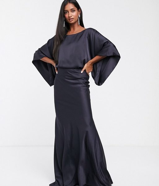 asos bridesmaid navy