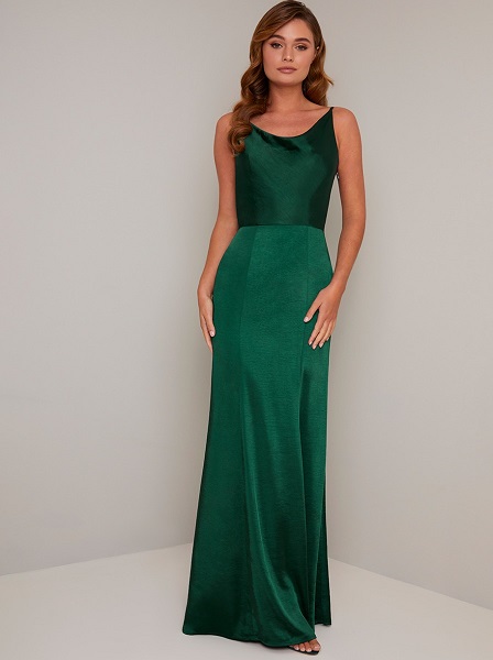 green long dress uk