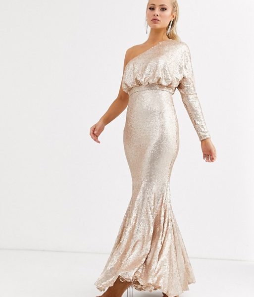 rose gold maxi