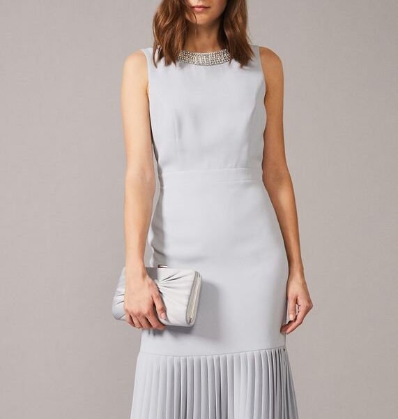 phase eight pale blue dress