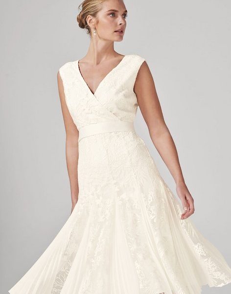 short ivory dresses