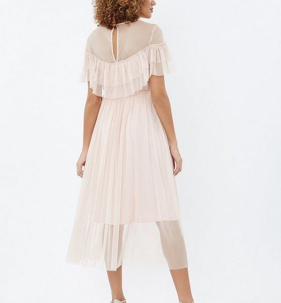 coast pink and white dress