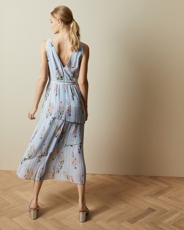 ted baker tiered dress