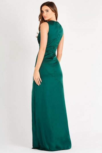 TFNC Jarell Green Maxi Bridesmaid Dress