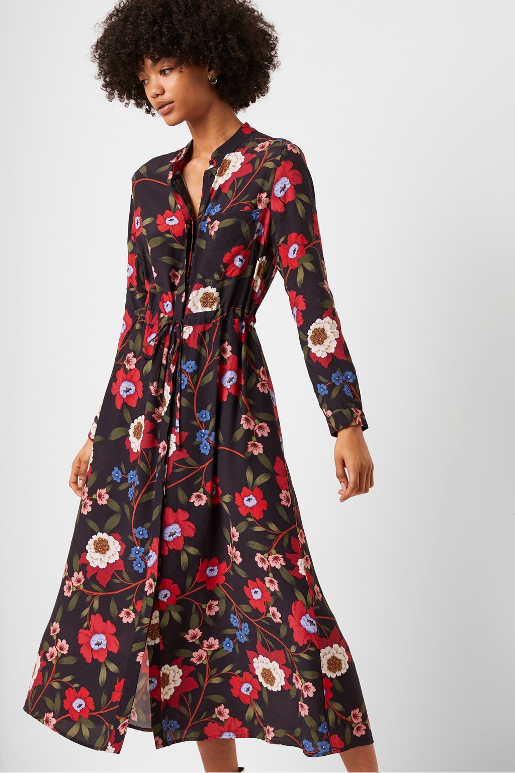 women's midi shirt dress uk