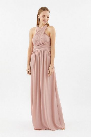 multiway dress blush pink
