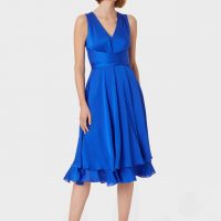 hobbs cobalt blue dress